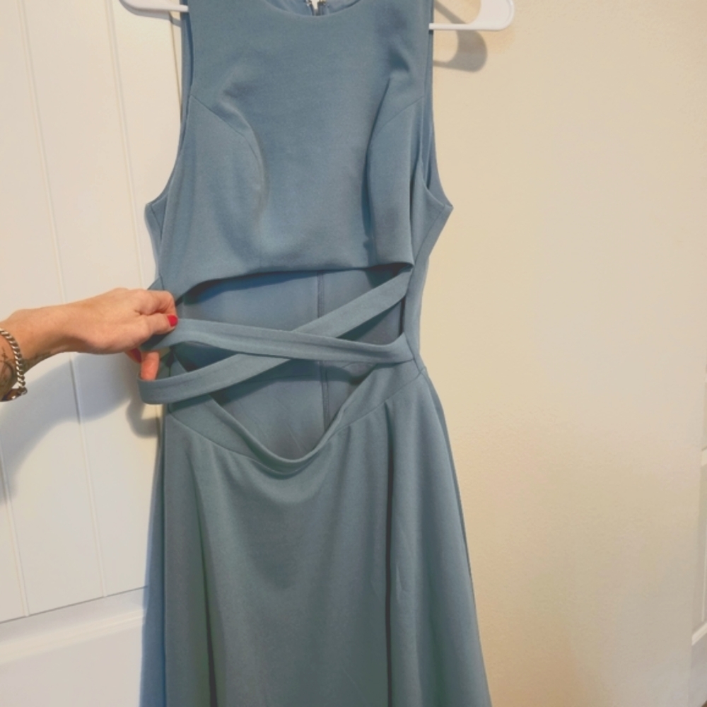 Dress the Population blue dress. NWT!